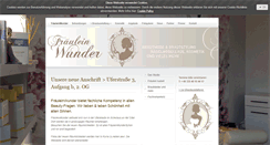 Desktop Screenshot of fraeuleinwunder-frankfurt.com